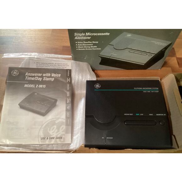 GE Answering System Fully Digital Family Answering System 2-9815 New - Picture 2 of 10